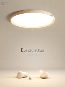 Full Spectrum LED Ceiling Light For Youth Bedrooms And Living Rooms Minimalist Round Design