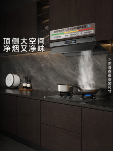 Top-Side Integrated High-Efficiency Extractor Hood