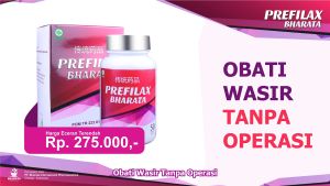 Prefilax Bharata Original - Obat Herbal Ambeien - Obat Wasir Obat Fistula Ani Paling Ampuh