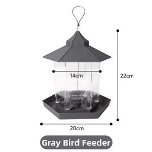 ZHENMIAO | Semi-Automatic Outdoor Bird Feeder Waterproof