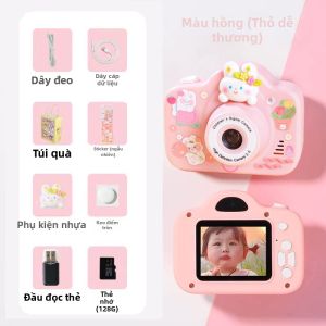 Máy Quay Học Tập Dành Cho Bé Gái 3-8 Tuổi