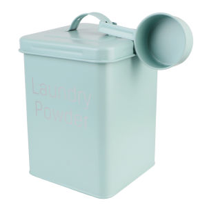 Snack Container Grain Storage Case with Measuring Cup Laundry Detergent Storage Box Washing Powder Barrel Household 3KG