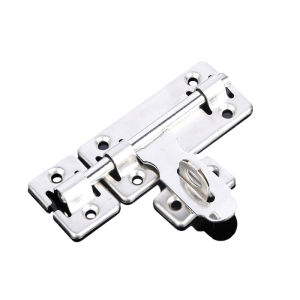 Masely Stainless Steel Hardware Door Lock Bolt Latch Padlock Clasp Stainless Steel 4" 6" 8"