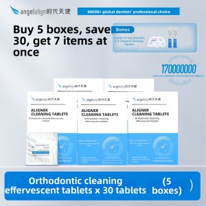 ANGELALIGN | Dental Aligner Cleaning Tablets 5 Packs