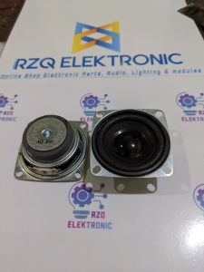 Speaker 2 inchi 52mm Speaker 2 inch 4Ω 3W Music Box Ada Kupingan Rangka Buat Baut