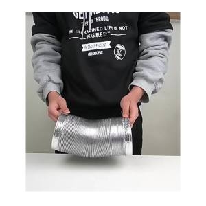Ống thông gió mềm giấy bạc nhiều kích cỡ giá rẻ ống hút mùi ống nhôm nhún cách nhiệt chống cháyống thông gióPVC-BEAU4