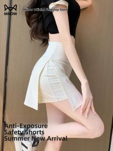 MiiOW | Anti-Exposure High Waist Open-Fit Sporty Culottes