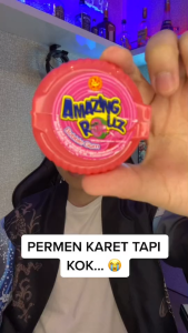 Permen Karet Amazing Rollz Aneka Rasa Buah Chen Liang Ji