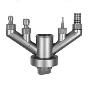 Kitchen Sink Sewer Drain Pipe Bracket Anti-Odor Sewer Drain Pipe Fittings Y-Shaped Drainage Connection Purifier Dishwasher Multi-Channel