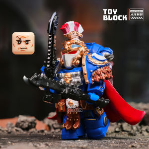 Warhammer 40K Champion Interstellar Fighter Terminator Chess Game Third Party Assembly Building Blocks Toy for Ages 14+