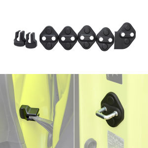 Door Limiter Lock Latch Cover Cap for Suzuki Jimny JB64 JB74 JC74 4‑Door 2019-2026 ABS Interior Parts Guard Styling Accessories