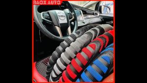 [BaoxAuto] Bọc Vô Lăng Vân Carbon Viền Silicon Chống Trơn Trượt Đủ Size Cho Mọi Loại Xe Ô Tô Xe Tải