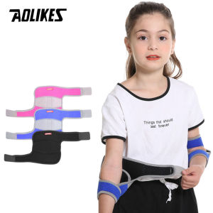 AOLIKES | AOLIKES 1 Pair Children Eblow Support Kids Protection Anti-drop Sport Safety Pad Elbow Protector for Cycling Football