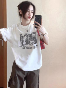 SUSHOUWANGE | Cotton Comfortable Loose Short Sleeve T-shirt