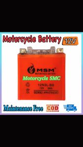 MSM/KING SFON Motorcycle Battery 12N3L-BS/YB3L-BS 12V 3Ah(Gel Battery 12N3L-BS Maintenance F ree) Japan Standard IOS9002