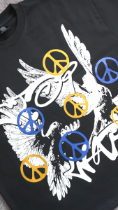 kaos Boxy Crop Fit Oversized Cotton 20s Clote WING