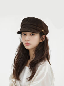 British Style Newsboy Cap & Japanese Flat Top Hat: Autumn Fashion Accessories