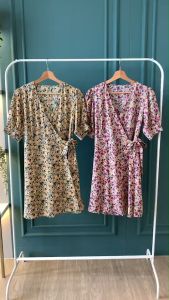 D11647 Nice Look Overlay Mini Dress