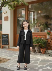 SETELAN KNIT HORNET ANAK 2 SAMPAI 10TAHUN / SETELAN ANAK