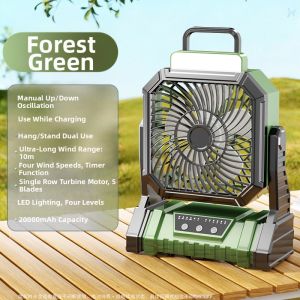 HOOYS | Portable Cooling Fan High Wind Force Long Battery Life