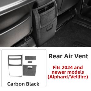 Lourmarin | Suede Interior Panel Center Console Armrest for Alphard 24-26 Wilpha 40 Series