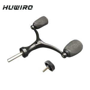 Spinning Reel Double Handle Metal Rocker Arm EVA Knob Fishing Wheel Spare Part Replacement Fishing Tackle for Fishing