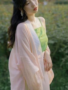 เสื้อชั้นในสไตล์ Song Dynasty แขนกุดลายสับปะรดแบบปรับปรุงใหม่ เสื้อชั้นในสไตล์จีนฮันฟูฤดูร้อน สไตล์ใหม่ เสื้อผ้าผู้หญิง