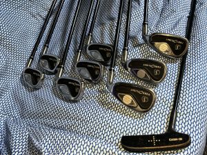 Spalding Golf Set Pure Flight Deep Gravity Model Specifically 3 5 6 7 8 9 P S Putter