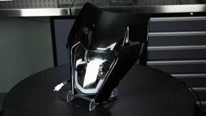 For KTM EXC EXCF SXF XCF 125 250 350 450 500 Enduro Dirt Bike LED Headlight Light Plate Dirt BikeHead Lamp Mask Motorcycle Parts