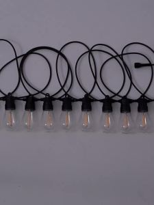 Outdoor LED Party Waterproof String Light Lampu Hiasan Atmosphere Tent Camping Decoration 防水灯串