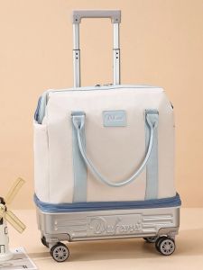 QIANRENSHI | Large Capacity Foldable Wheeled Travel Bag