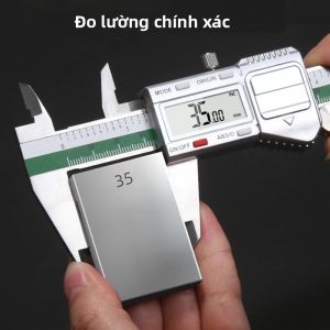 Thước Kẹp Điện Tử Kỹ Thuật Số ET54 150mm Bằng Thép Không Gỉ Hiển Thị Số Đo Inch & Mm Thước Đo Micromet Dùng Trong Chế Tác Gỗ Với Độ Chính Xác 0.01mm