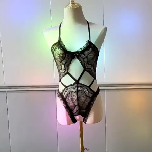 [SX22] - Bộ Đồ Cosplay Mèo Lười Ren Kèm Xược Và Tất