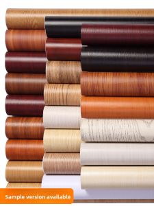XIANXIANWUFANG | Self-Adhesive Waterproof Wood Grain Sticker Wallpaper