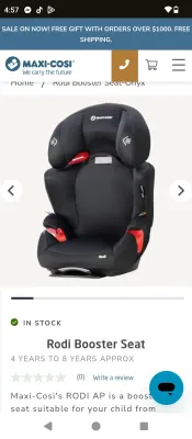 Maxicosi Rodi AP Booster Carseat