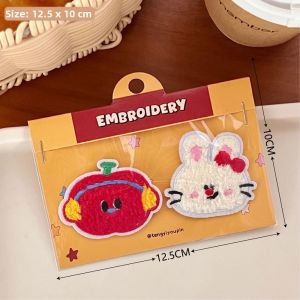 QIUZHISE | Decorative Felt Embroidery Stickers