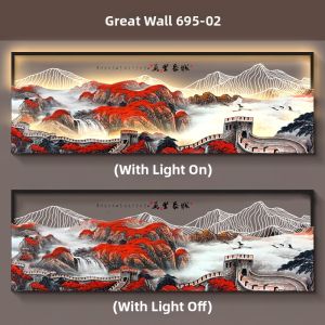 XIANGTUYIN | New Chinese Style Great Wall Decorative Painting