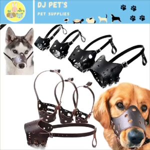 penutup mulut anjing brongsong berangus dog muzzle kulit