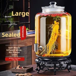 WEVOLA | Sealed Glass Jar for Wine and Herbal Liquor 5kg