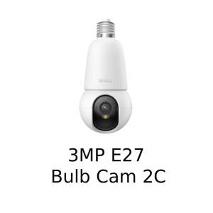 Imou | IMOU Bulb Cam 2C 3MP/5MP 2K/3K E27 Surveillance Camera Night Vision Wifi Home Security IP Camera AI Human & Vehicle Detection