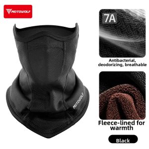 Motowolf | Antibacterial Windproof Warm Cycling Balaclava