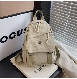 Multi-Functional Nylon Backpack Lightweight Travel Casual Crossbody Bag Versatile Leisure Style Diagonal Bag for Men And Women