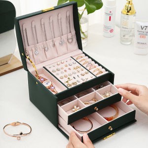 2026 New Lock Arch Three-Layer Jewelry Box Suitable for All Kinds of Jewelry Storage Large Capacity and Exquisite Design for