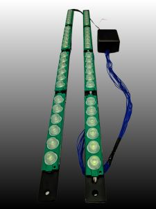 Lampu Lightbar Rotator Running 120cm 10 mode 8 Channel 12v 24v