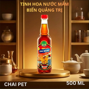 Combo 6 chai Nước Mắm Gia Đẳng Đặc Biệt 500ml - Cốt Cá Cơm Than Ủ 18 Tháng 25 Độ Đạm Tự nhiên Chuẩn OCOP