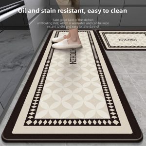 ZHIJIANYOUJIA | Anti-Slip Oil-Resistant Washable Kitchen Mat