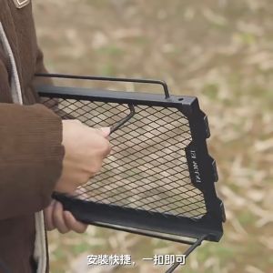 FOLDABLE STOOL EXPANSION TABLETOP MILITARY STYLE DIY MULTI-FUNCTION MESH SIDE HANGING TABLE FOR CAMPING OUTDOOR