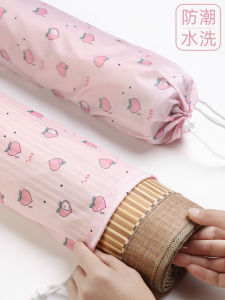 Dustproof Oxford Cloth Storage Bag for Bamboo Mat Cool Mat Tube Shape Moisture Proof Waterproof Home Use Bundle Bag