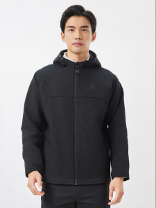 Kelme | Water Resistant Windproof Outdoor Fleece Lined Jacket Hooded