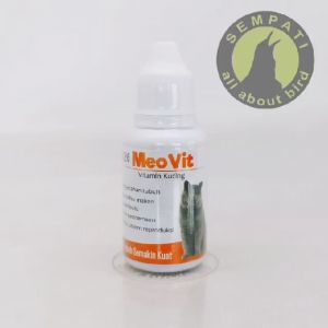 SEMPATI Meovit Vitamin Bulu Kucing Obat Gemuk Penggemuk Nafsu Makan Kucing Multivitamin Daya Tahan Tubuh Kucing Kitten Anabul Obat Kucing Kurus Diare Muntah